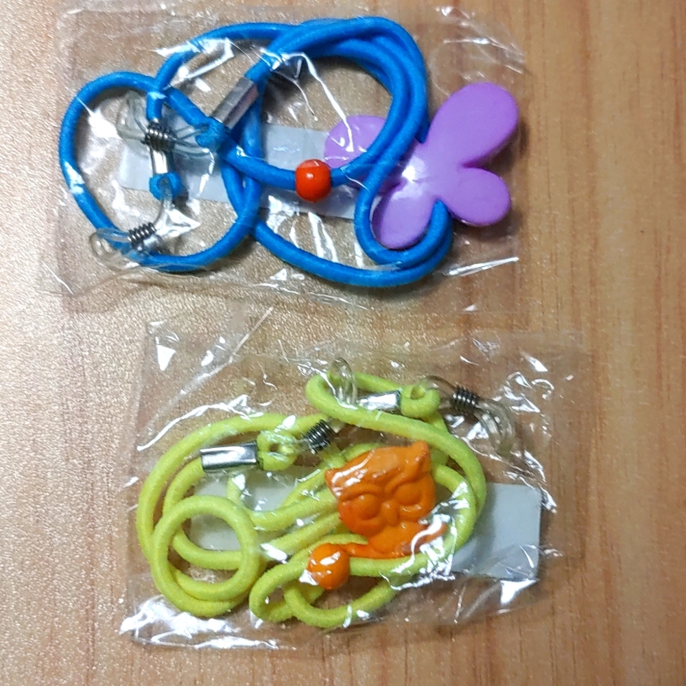 2 Sets of Children's Glasses String